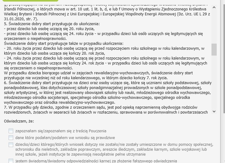 300 зл на збори дітей до школи. Як подати заявку - покрокова інструкція