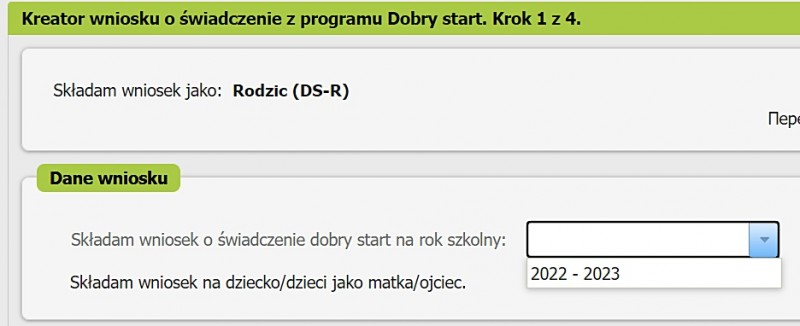 300 зл на збори дітей до школи. Як подати заявку - покрокова інструкція